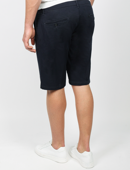 Bermuda in cotone twill |Colore:Blu