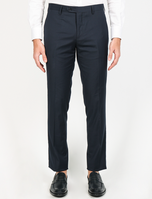Pantalone formale tinta unita |Colore:Blu