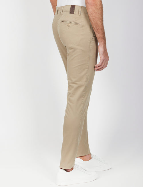 Pantaloni in twill di cotone luigi fusaro