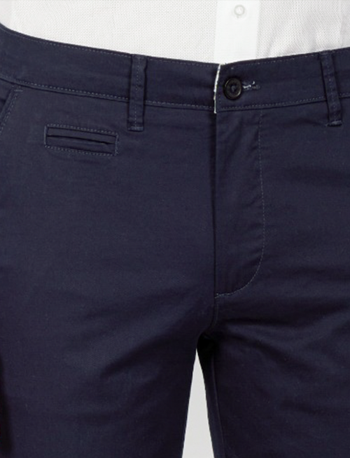 Pantaloni in twill di cotone luigi fusaro