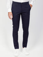 Pantaloni in twill di cotone luigi fusaro