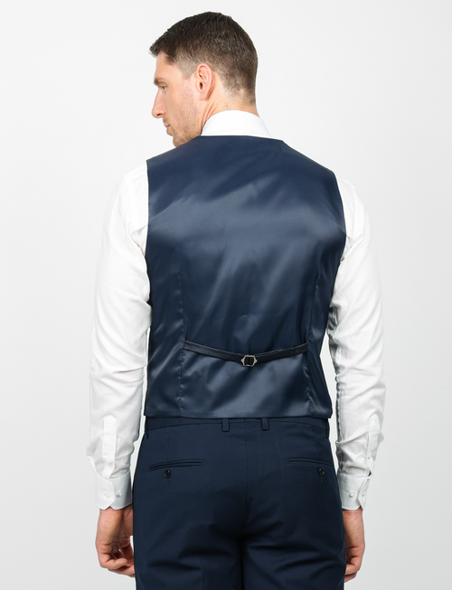 Gilet cerimonia con dettagli in raso luigi fusaro