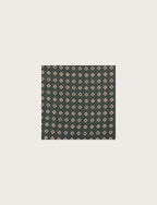 Pochette in seta fantasia fiore piccolo luigi fusaro