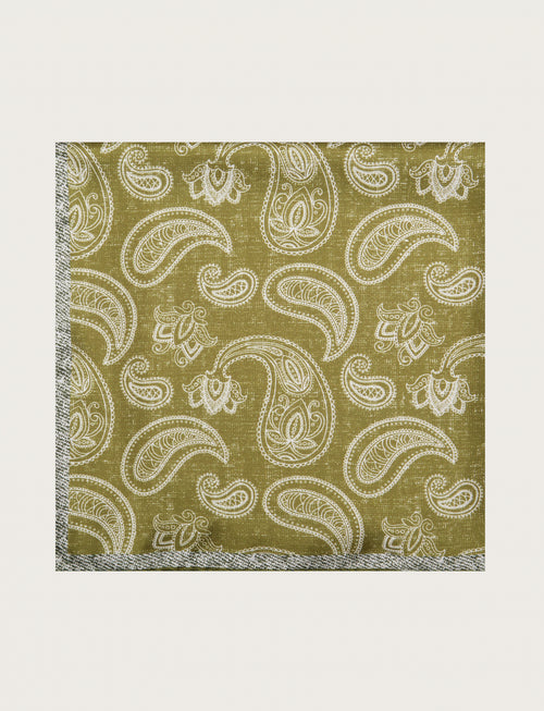 Foulard in seta fantasia cachemire