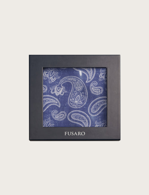 Foulard in seta fantasia cachemire
