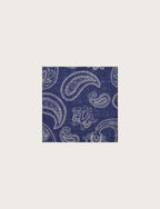 Pochette in seta fantasia cachemire luigi fusaro
