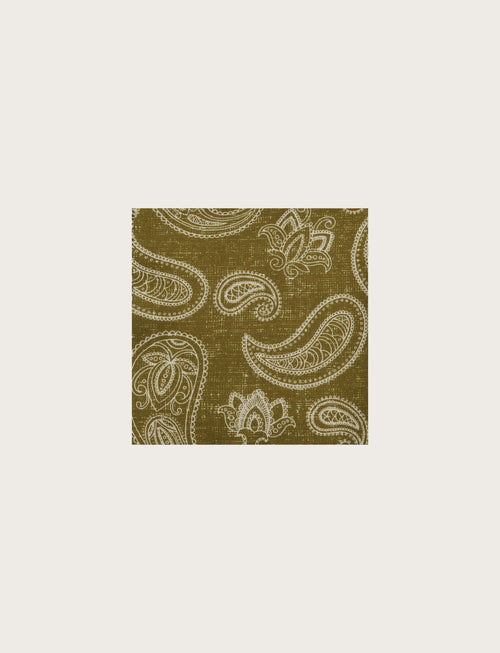 Pochette in seta fantasia cachemire luigi fusaro