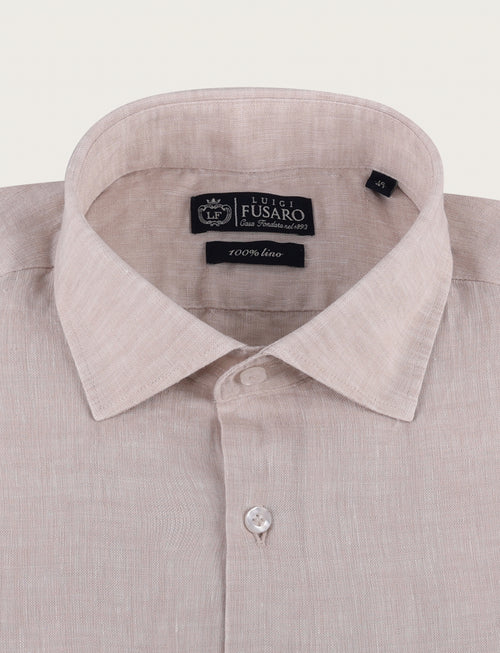 Camicia in puro lino_Luigi Fusaro