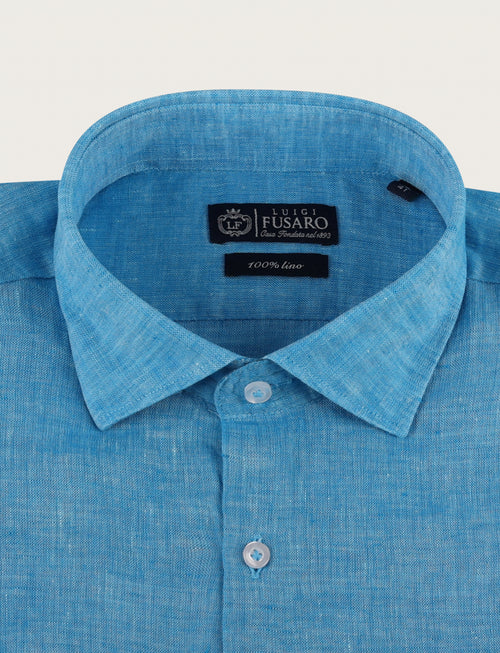 Camicia in puro lino luigi fusaro