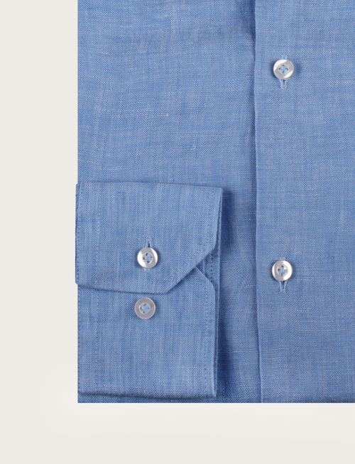 Camicia in puro lino_Luigi Fusaro
