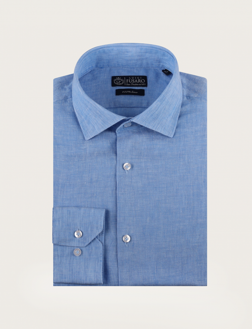 Camicia in puro lino_Luigi Fusaro