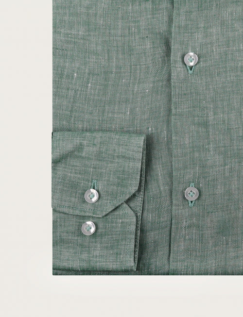 Camicia in puro lino_Luigi Fusaro