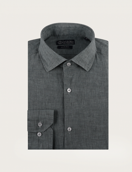 Camicia in puro lino_Luigi Fusaro