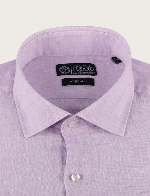 Camicia in puro lino_Luigi Fusaro