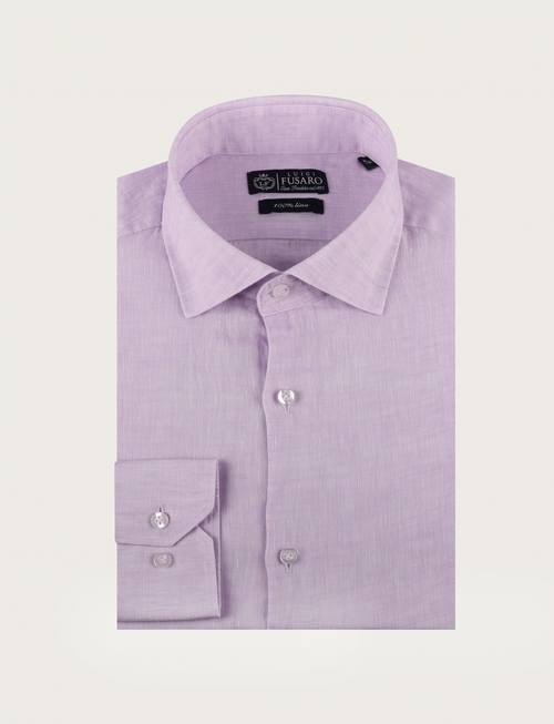 Camicia in puro lino_Luigi Fusaro