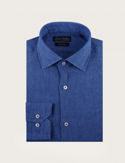 Camicia in puro lino luigi fusaro