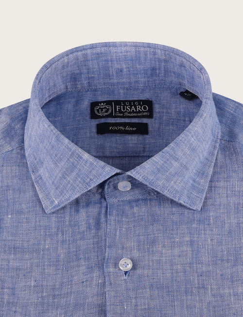Camicia in puro lino_Luigi Fusaro