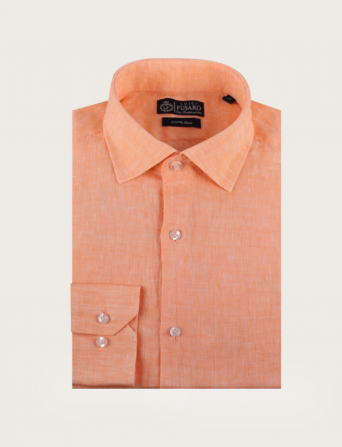 Camicia in puro lino_Luigi Fusaro