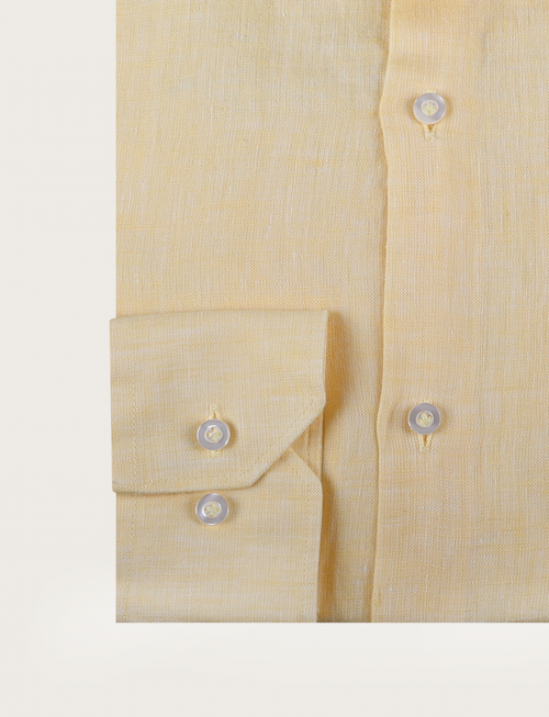 Camicia in puro lino_Luigi Fusaro