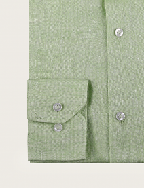 Camicia in puro lino_Luigi Fusaro