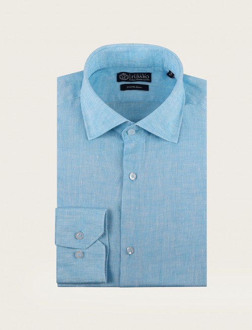 Camicia in puro lino luigi fusaro