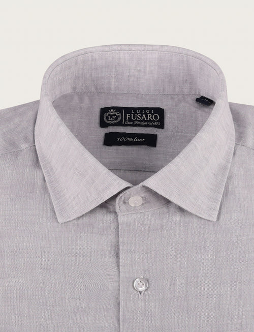 Camicia in puro lino_Luigi Fusaro