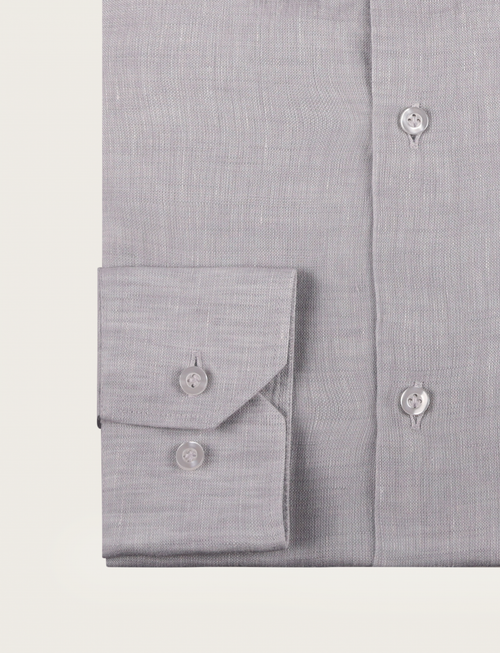 Camicia in puro lino_Luigi Fusaro