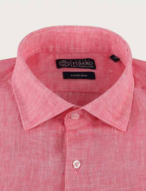 Camicia in puro lino_Luigi Fusaro