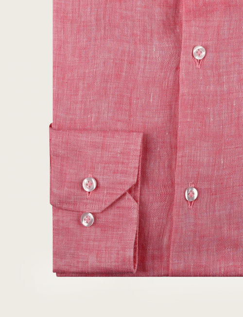 Camicia in puro lino_Luigi Fusaro