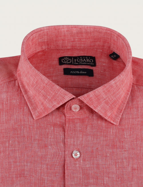 Camicia in puro lino_Luigi Fusaro