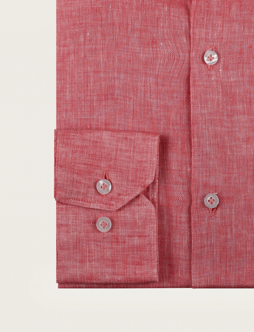 Camicia in puro lino_Luigi Fusaro