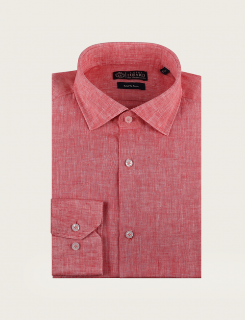 Camicia in puro lino_Luigi Fusaro