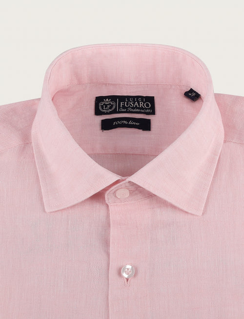 Camicia in puro lino_Luigi Fusaro