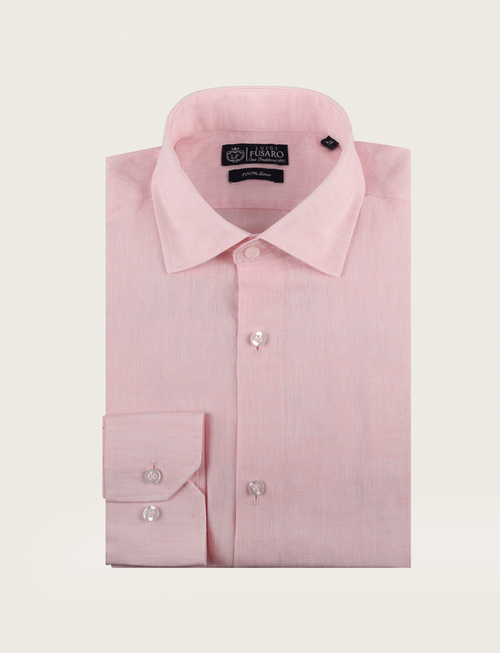 Camicia in puro lino_Luigi Fusaro