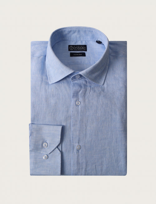 Camicia in puro lino luigi fusaro