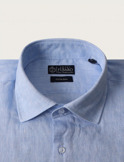 Camicia in puro lino luigi fusaro