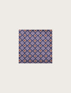 Pochette in seta fantasia geometrica moderna luigi fusaro