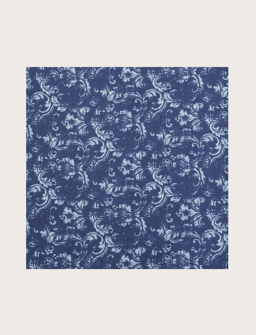Foulard in seta multi fantasia quattro lati luigi fusaro