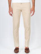 Pantaloni in dobby di cotone_Luigi Fusaro
