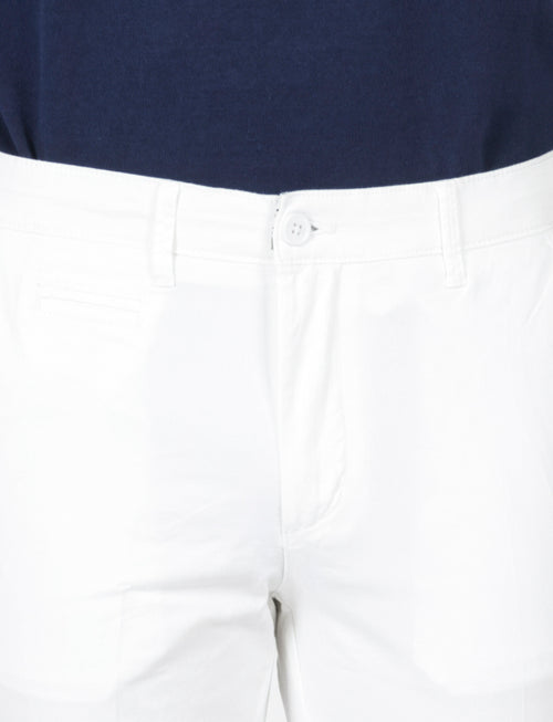 Pantaloni in twill di cotone luigi fusaro