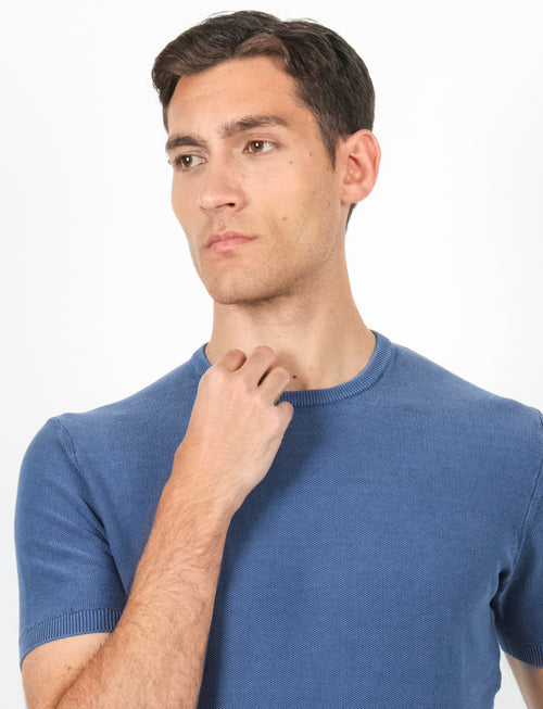 T shirt in grana di riso luigi fusaro