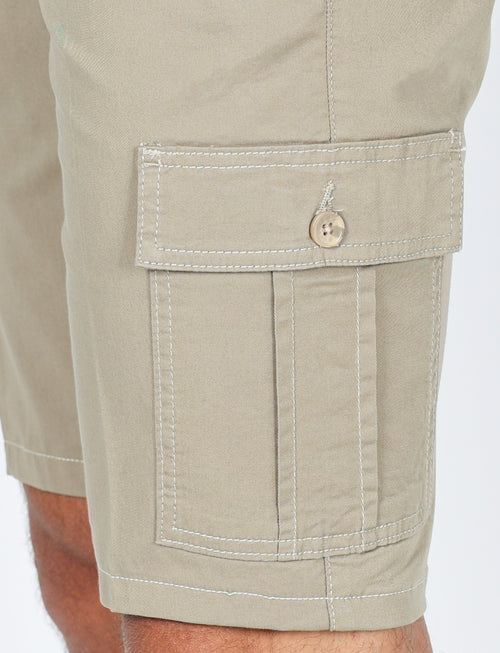Bermuda con tasconi in twill luigi fusaro