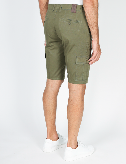 Bermuda con tasconi in twill luigi fusaro