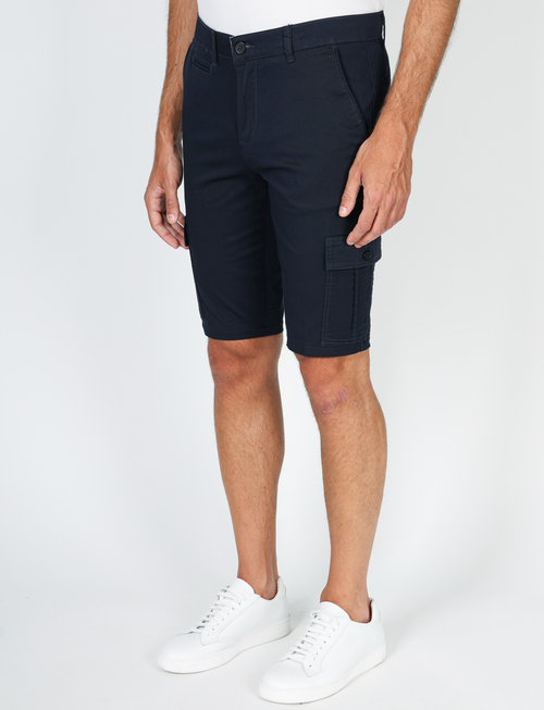 Bermuda con tasconi in twill luigi fusaro