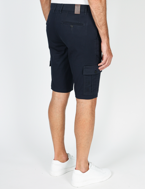 Bermuda con tasconi in twill luigi fusaro