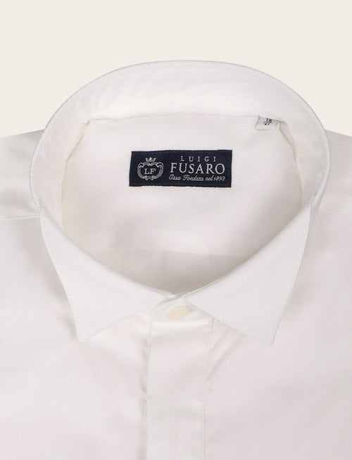 Camicia bianca da cerimonia_Luigi Fusaro