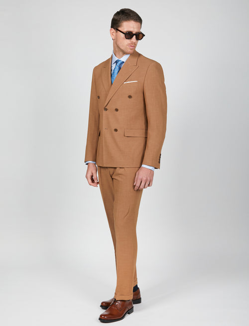 Abito doppiopetto Drop 7 |Colore:Cammello