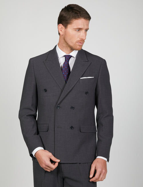 Abito doppiopetto Drop 7 |Colore:Grigio