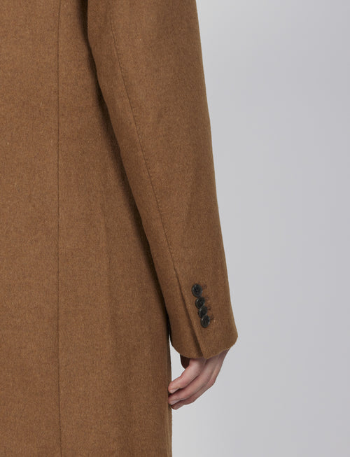 Cappotto classico in lana misto |Colore:Cammello