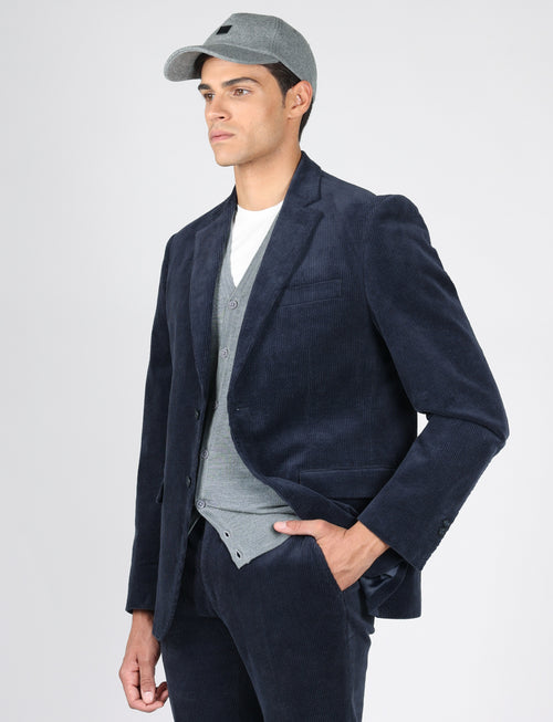 Giacca in velluto a coste |Colore:Blu